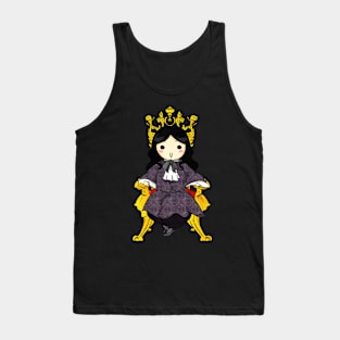 Chibi Philippe on the Golden Throne Tank Top